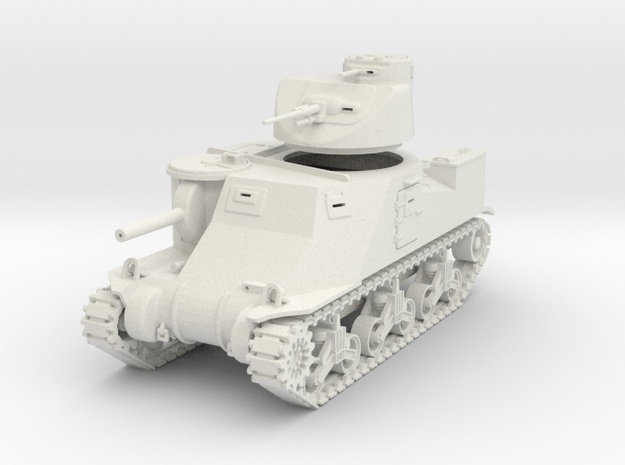 PV33A M3 Lee Medium Tank (28mm) in White Natural Versatile Plastic