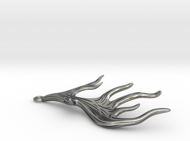 Antlers in Natural Silver
