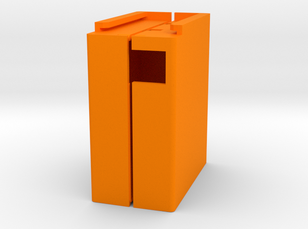 Geod 571 202 310 DiNi battery case in Orange Processed Versatile Plastic