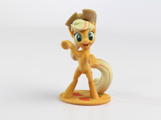 My Little Pony - AppleJack (≈85mm tall) in Full Color Sandstone