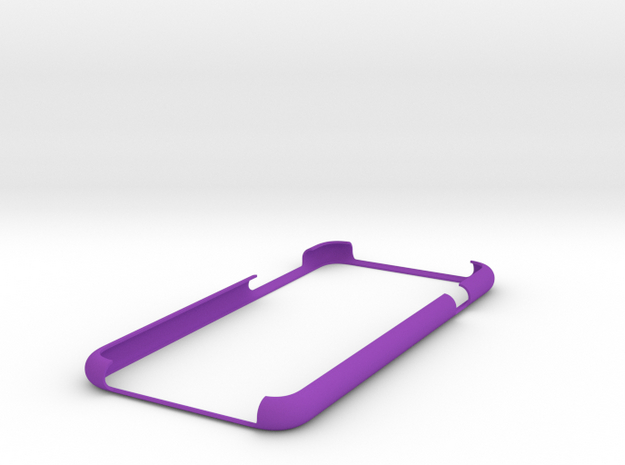 IPhone6 Bumper Open Style 1 in Purple Processed Versatile Plastic