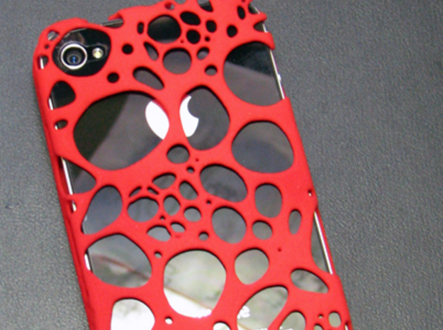 IPhone 4/4S - Cell Case in White Processed Versatile Plastic