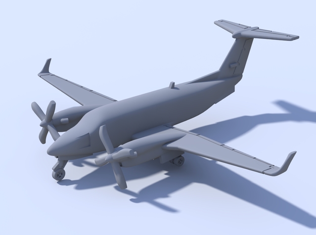 1:500 - KingAir_350 [Assembled] in Tan Fine Detail Plastic