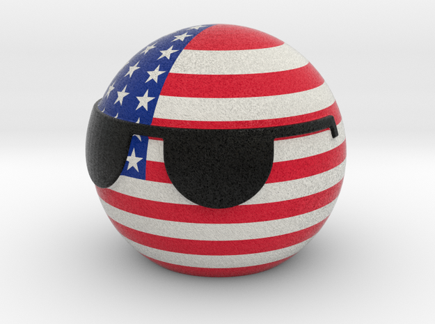 USAball in Full Color Sandstone