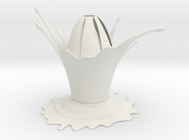 Oplà - Table Lamp in White Natural Versatile Plastic