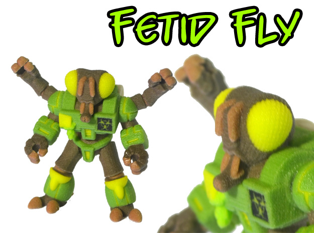 Fetid Fly (Colored Sandstone) in Full Color Sandstone