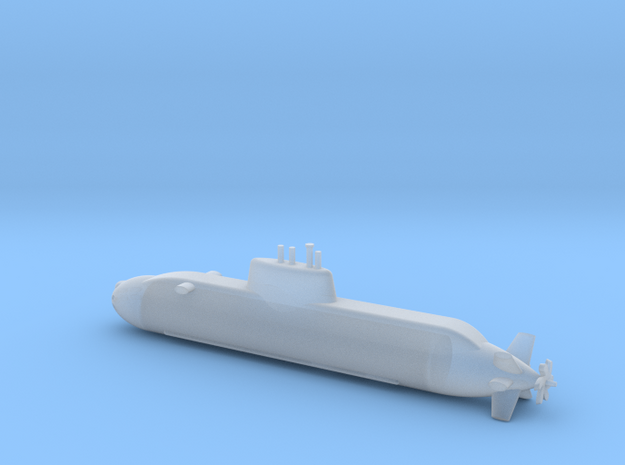 1/700 Dolphin class submarine in Smooth Fine Detail Plastic