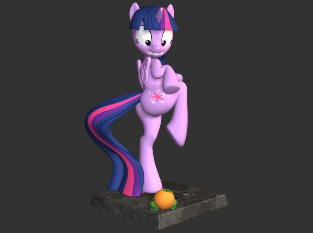 My Little Pony - Eeek! Twilight 14cm in Full Color Sandstone