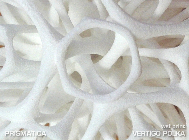 Prismatica in White Natural Versatile Plastic