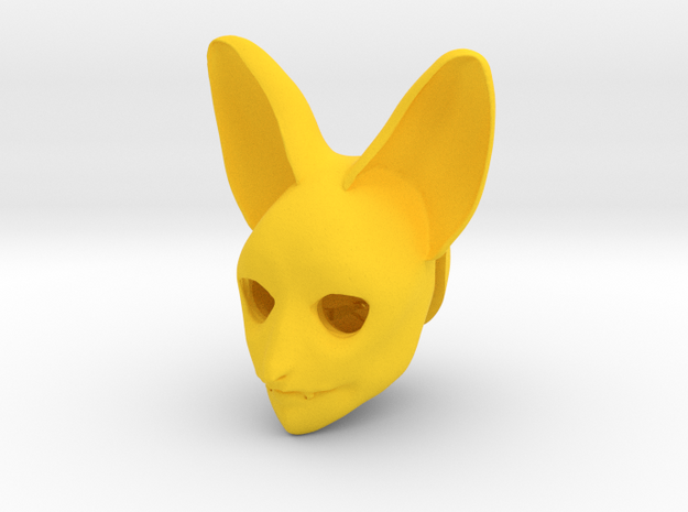 BJD doll head SD "Batty" in Yellow Processed Versatile Plastic
