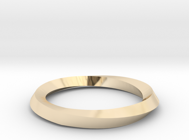 Mobius Wedding Ring-Size 7 in 14K Yellow Gold
