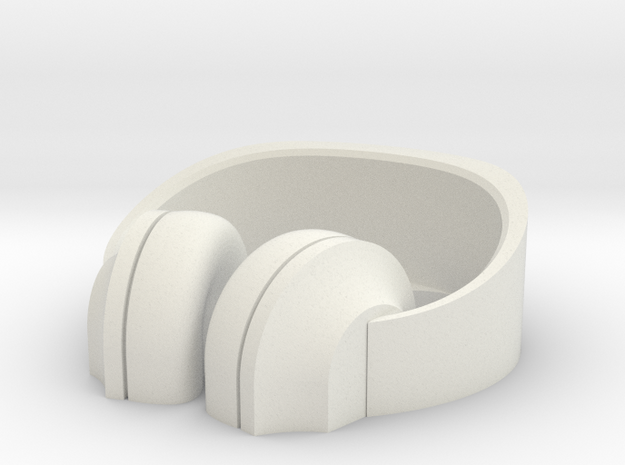Headphone Stand#2 in White Natural Versatile Plastic