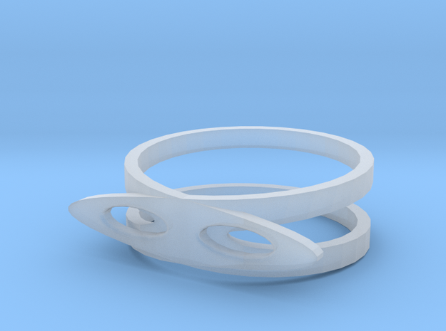 Ring12 in Tan Fine Detail Plastic