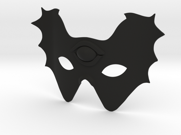 Mask  in Black Natural Versatile Plastic