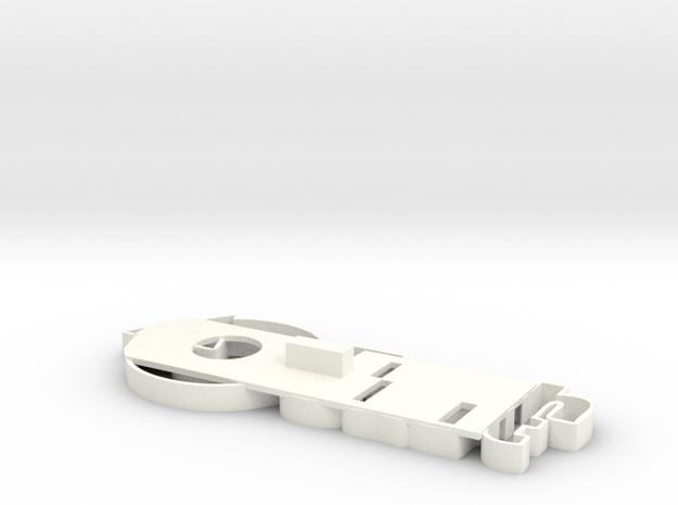 Fresh Start Logo Cutter in White Processed Versatile Plastic