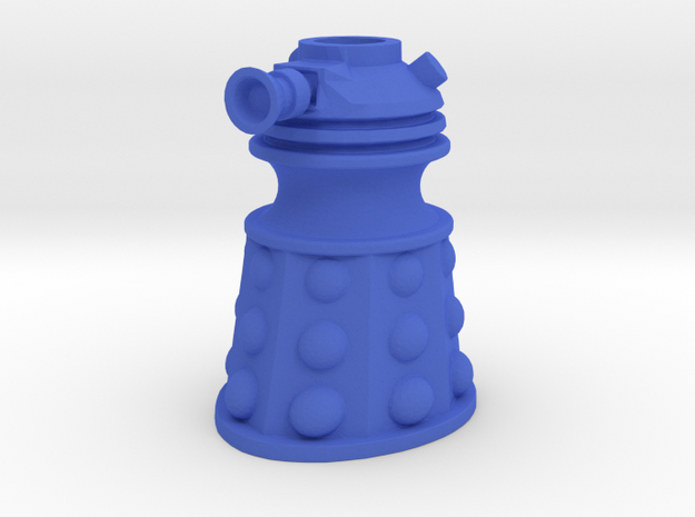 Dalek Post Version A in Blue Processed Versatile Plastic