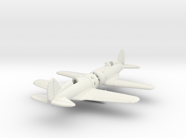 1/200 Polikarpov I-16 x2 in White Natural Versatile Plastic