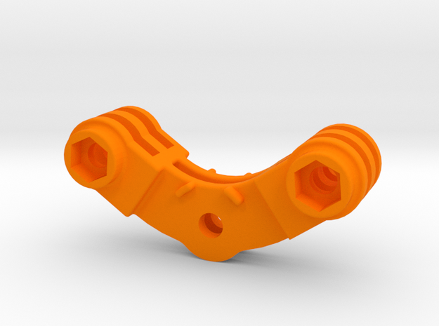 The Forward Backward Gemini mount in Orange Processed Versatile Plastic