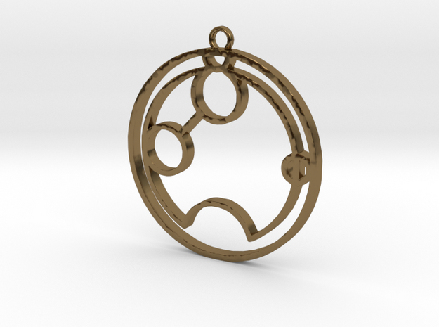Tegan - Necklace in Polished Bronze