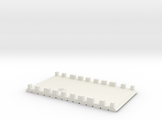 E-165-middle-barrow-crossing-long-1a in White Natural Versatile Plastic