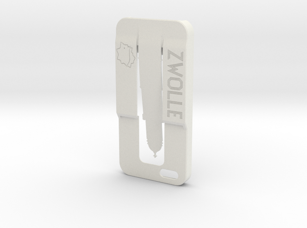 Iphone 5 Case Zwolle in White Natural Versatile Plastic