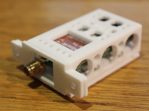 Immersion RC 600mw TX Holder - Generic in White Natural Versatile Plastic