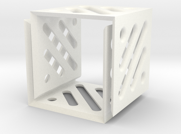 Legend Cubes Case II in White Processed Versatile Plastic