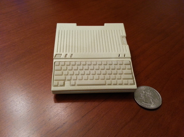 Apple IIc Raspberry Pi Model A+ Case   in White Natural Versatile Plastic