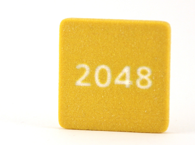2048 tile in Full Color Sandstone