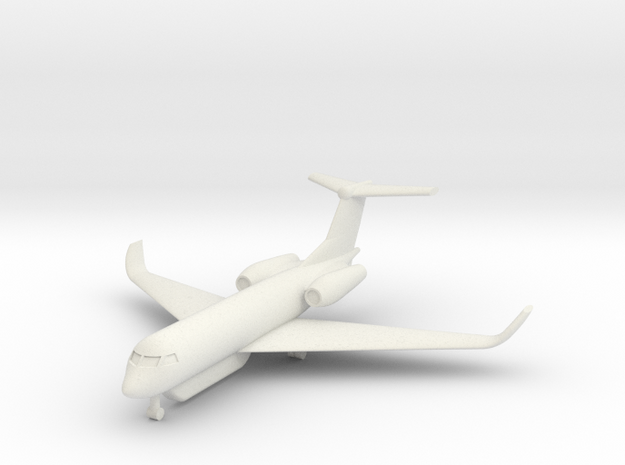 1/285 Gulfstream G550 SEMA in White Natural Versatile Plastic