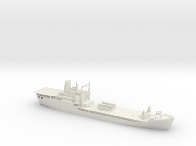 HMAS Tobruk 1/350 in White Natural Versatile Plastic