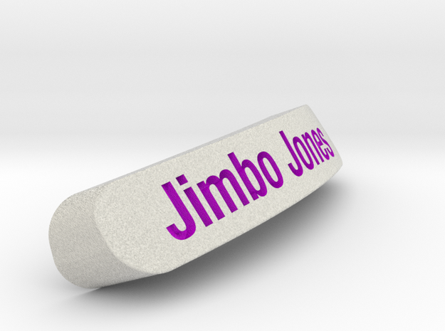 Jimbo Jones Nameplate for SteelSeries Rival in Full Color Sandstone