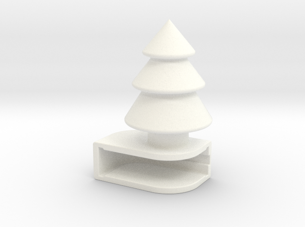 Iphone5 Tree in White Processed Versatile Plastic