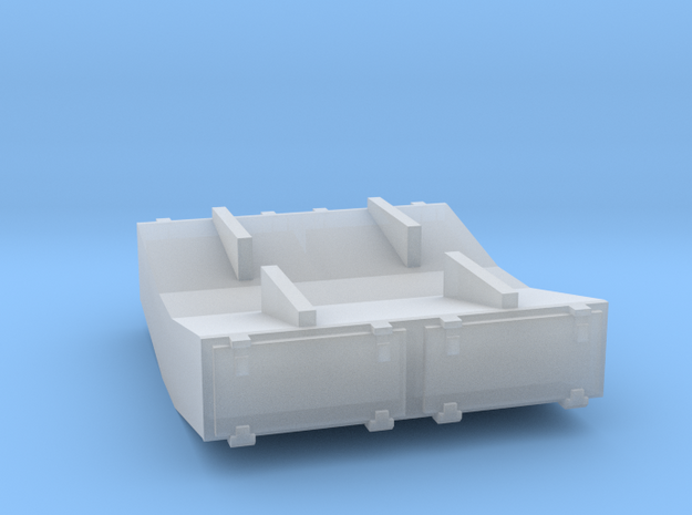 PRR 1½ ton Ice Bunker/Sump (1/160) in Smooth Fine Detail Plastic