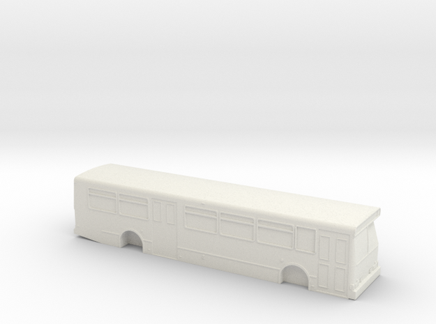 ho scale orion v bus (2) in White Natural Versatile Plastic