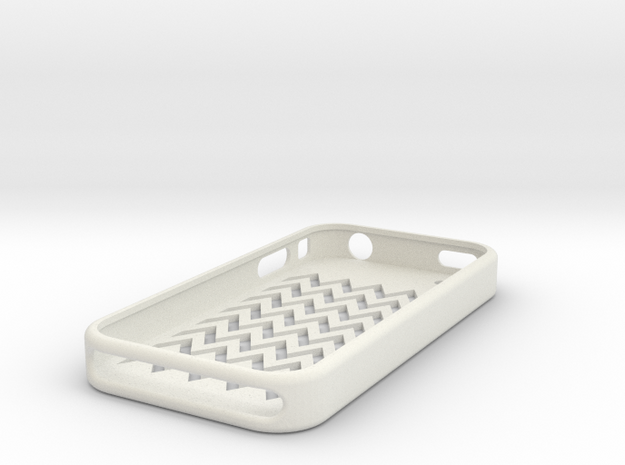 IPhone 4 Case in White Natural Versatile Plastic