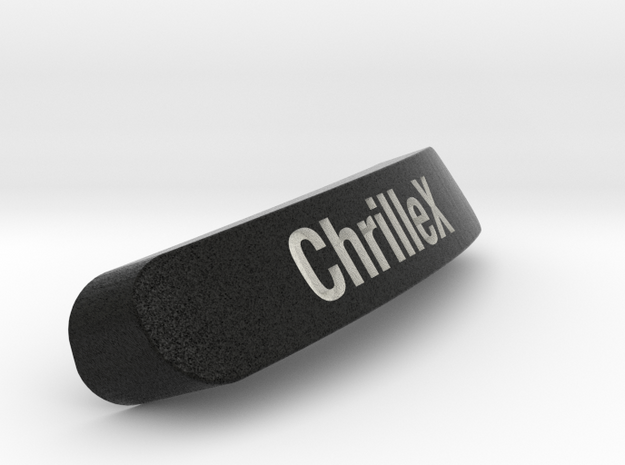 ChrilleX Nameplate for SteelSeries Rival in Full Color Sandstone