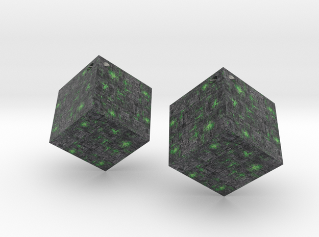 Borg Cube in Full Color Sandstone