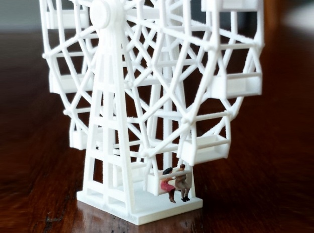 Ferris Wheel - Zscale in Smooth Fine Detail Plastic