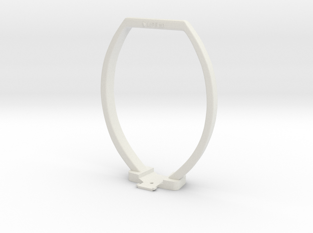 Artec EVA 3D Scanner Lantern Rig in White Natural Versatile Plastic