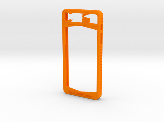 IPhone 5/5S in Orange Processed Versatile Plastic