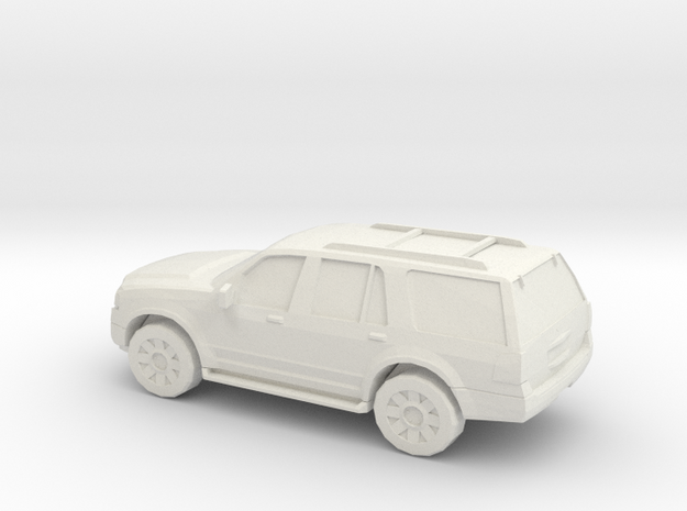 1/87 2009 Ford Expedition in White Natural Versatile Plastic