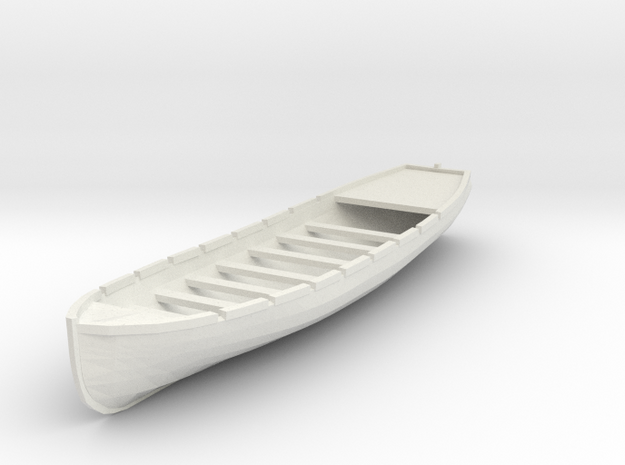 Osage/Neosho 28 ft Longboat. 1/4 Scale