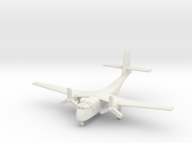 1/285 DHC-4A Caribou in White Natural Versatile Plastic