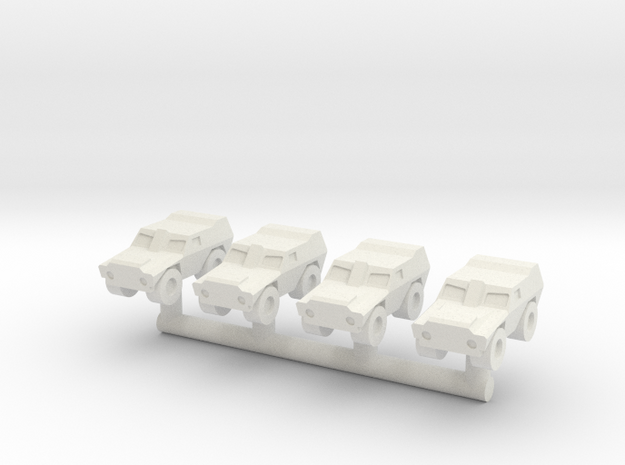 1/285 Gladiador VBL LAV (x4) in White Natural Versatile Plastic