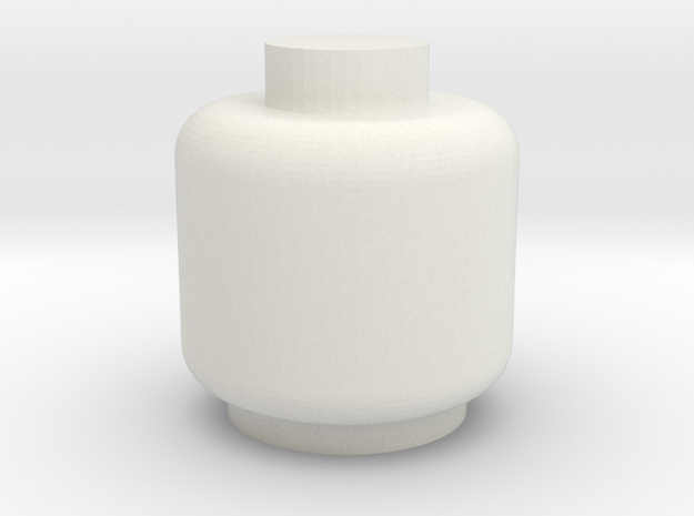 Assem1 - V2Head-1 in White Natural Versatile Plastic