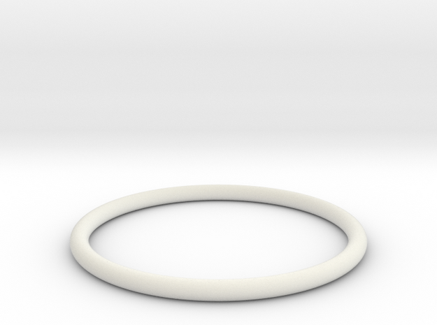 Bracelet Medium in White Natural Versatile Plastic