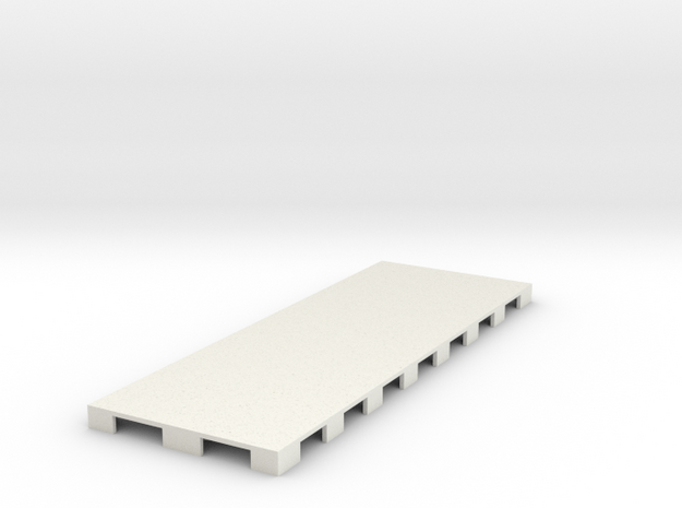 P-65stp-straight-road-only-110-pl-1a in White Natural Versatile Plastic