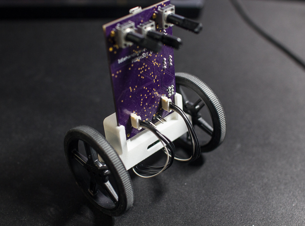 PIDDYBOT: An Open Source Self Balancing Robot!  in White Natural Versatile Plastic