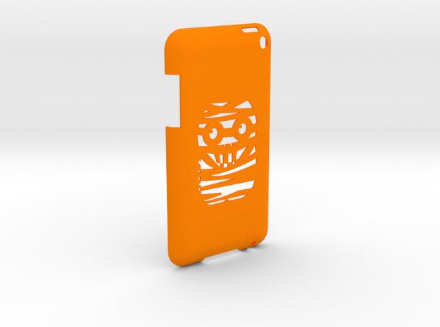 iPod Touch Cover in Orange Processed Versatile Plastic